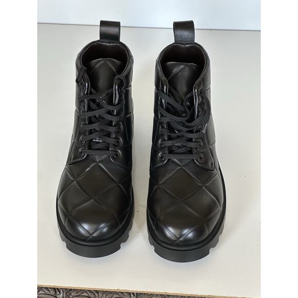 Bottega Veneta Padded Leather Lace-up Ankle Boots 10 US 708999 IT NIB $1950 main image 3